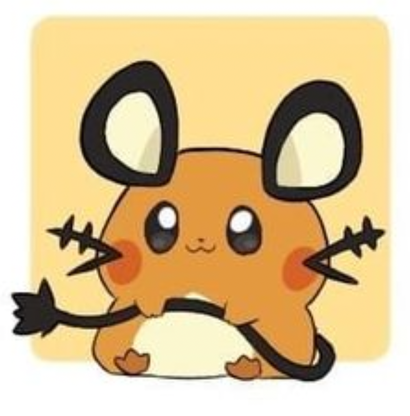 Pokemon Dedeene Keychain