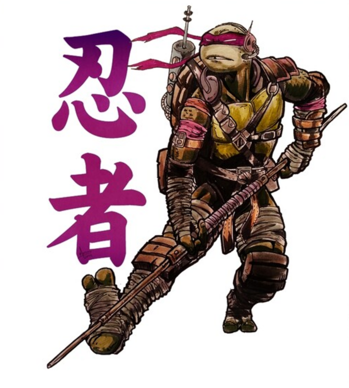 TMNT - Donatello Art Print