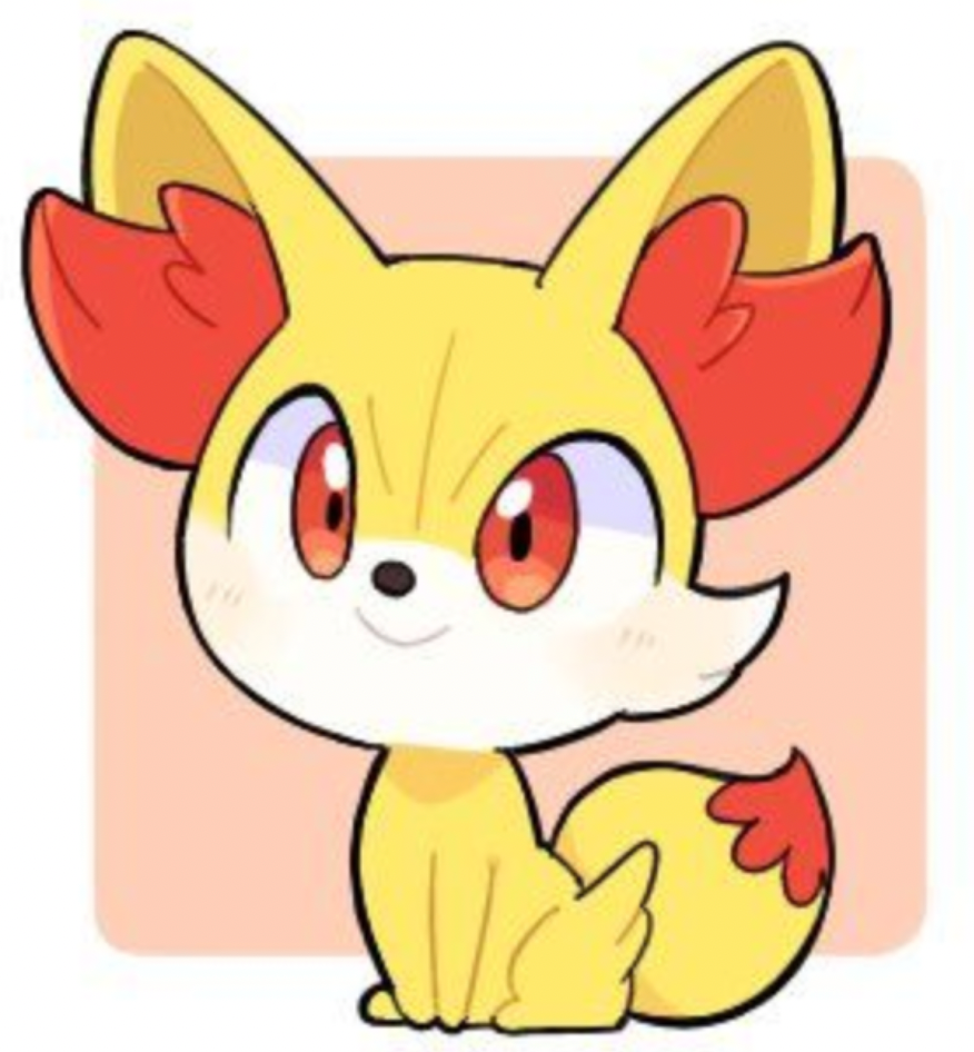 Pokemon Fennekin Keychain