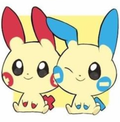 Pokemon Plusel / Minun Keychain