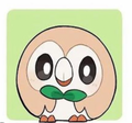 Pokemon Rowlett Keychain