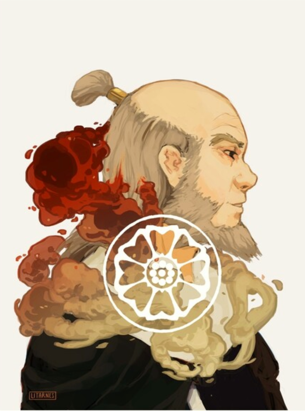 Avatar - Uncle Iroh Art Print