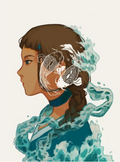 Avatar - Katara Art Print