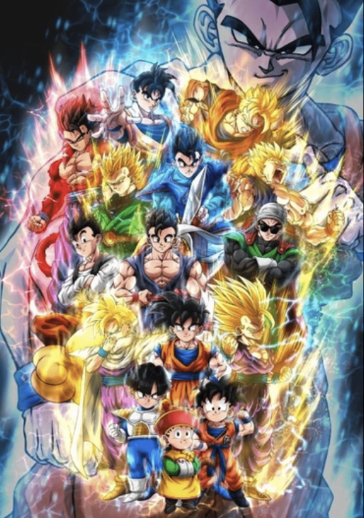 DBZ - Gohan Art Print