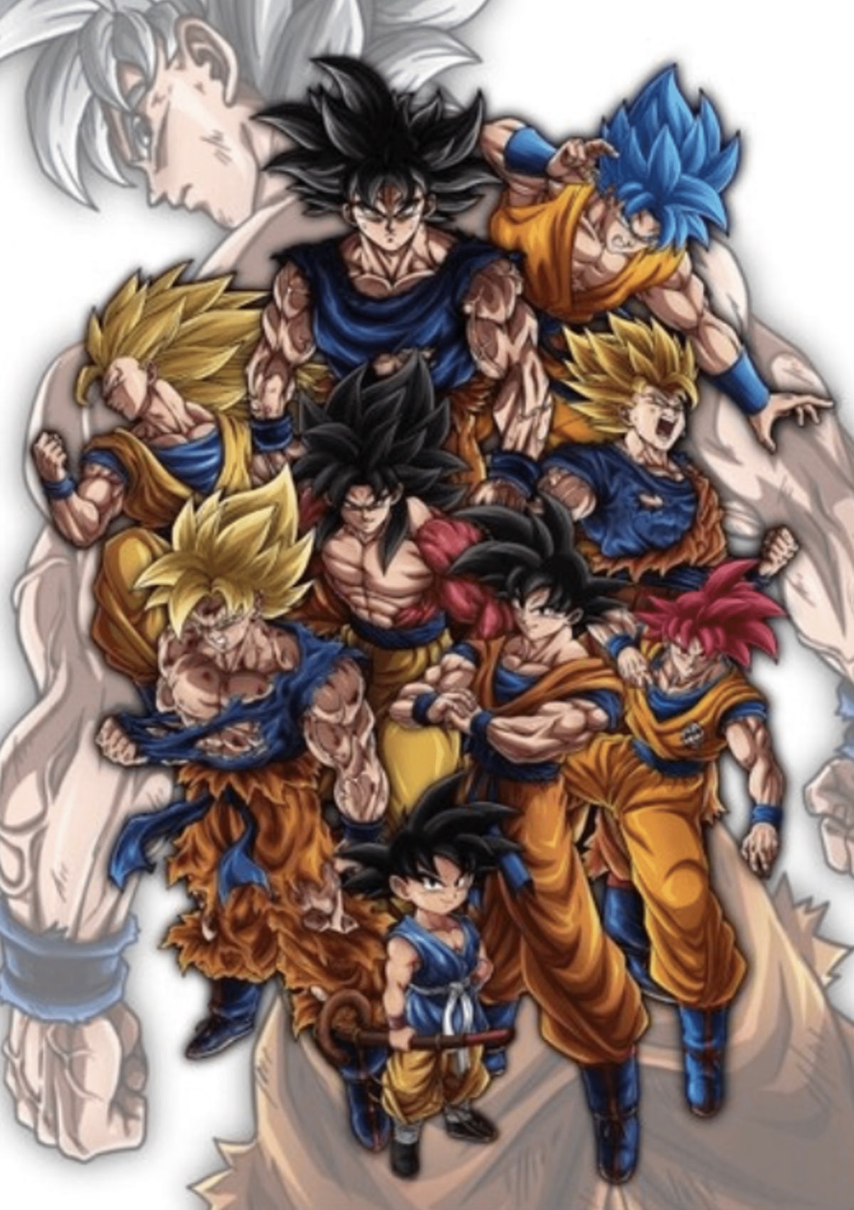 DBZ - Goku Art Prints