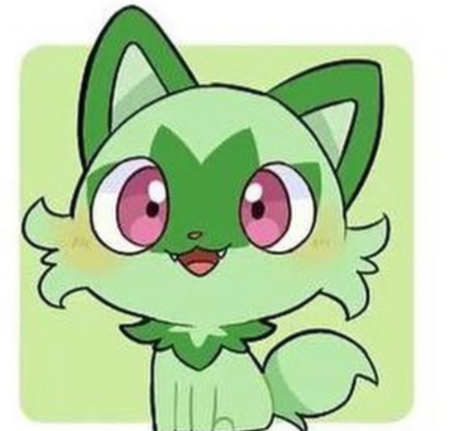 Pokemon Sprigatto Keychain