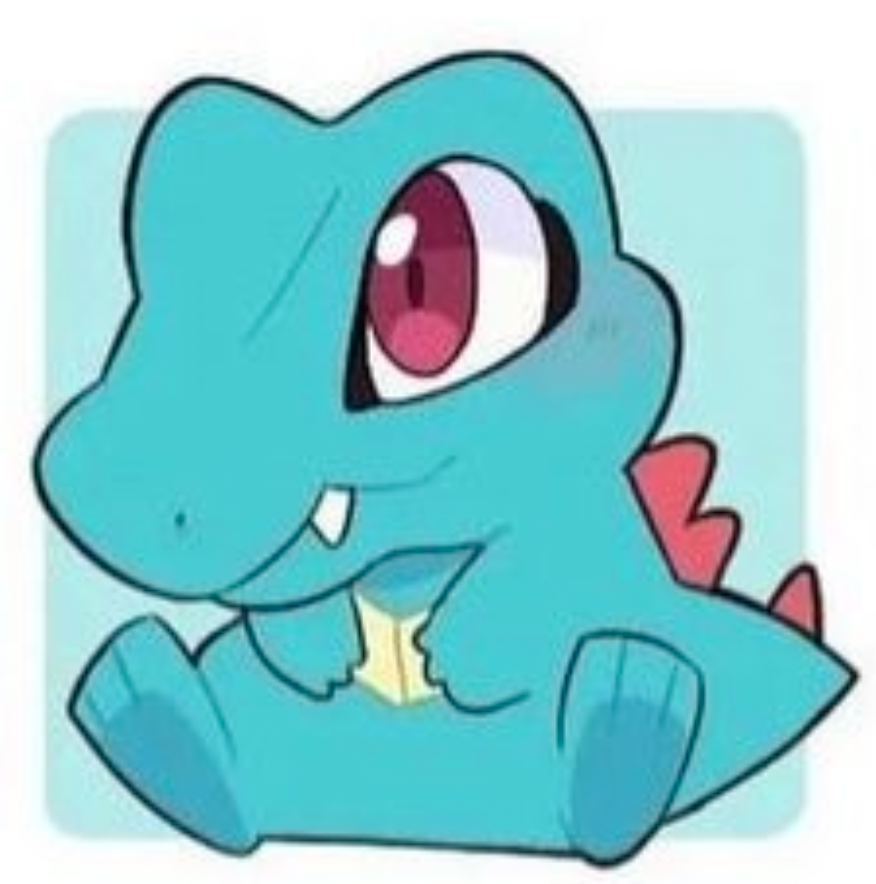 Pokemon Totodile Keychain